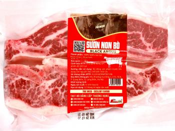 Sườn bò có xương Black Angus Canada