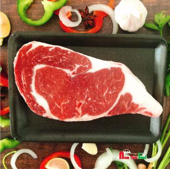 Thăn lưng bò Black Angus Canada (Rib eye) 1kg