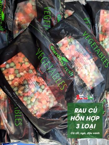 RAU CỦ ĐÔNG LẠNH HỖN HỢP 3 LOẠI (400G)