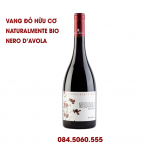 VANG ĐỎ NATURALMENTE BIO NERO D'AVOLA