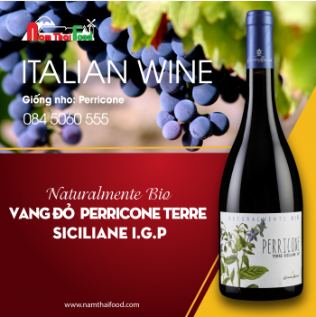 VANG ĐỎ NATURALMENTE BIO PERRICONE 