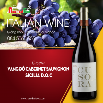 VANG ĐỎ CUSORA CABERNET SAUVIGNON  