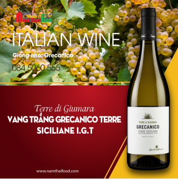 RƯỢU VANG TRẮNG TERRE DI GIUMARA GRECANICO 