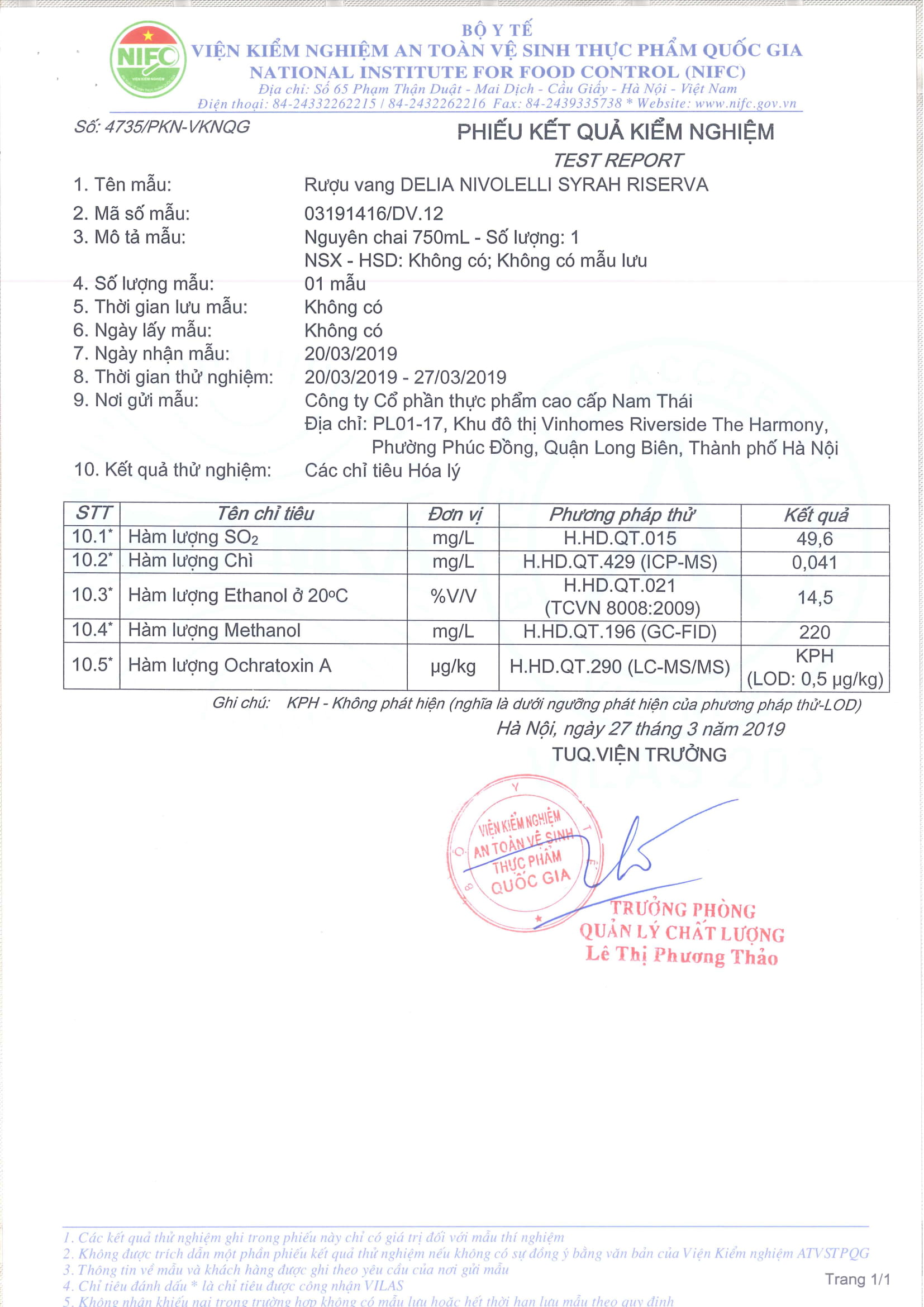 VANG ĐỎ DELIA NIVOLELLI SYRAH RISERVA