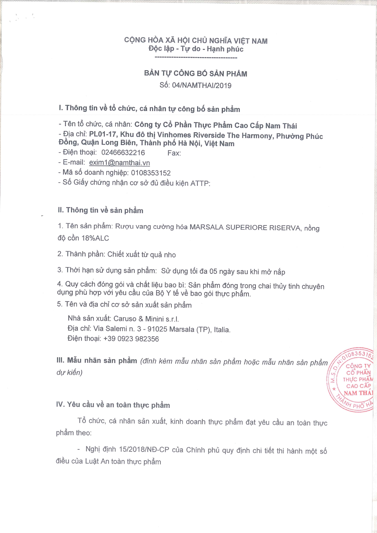 Tự công bố 1