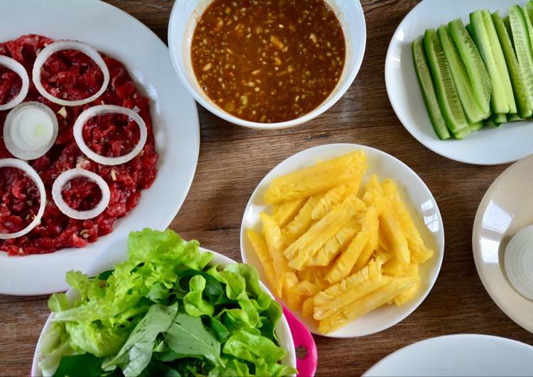 bò nhúng dấm