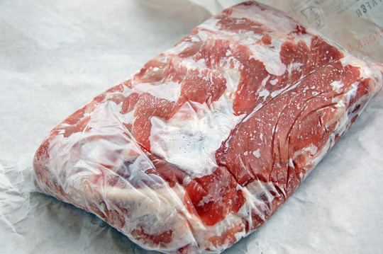 thịt bò đông lạnh