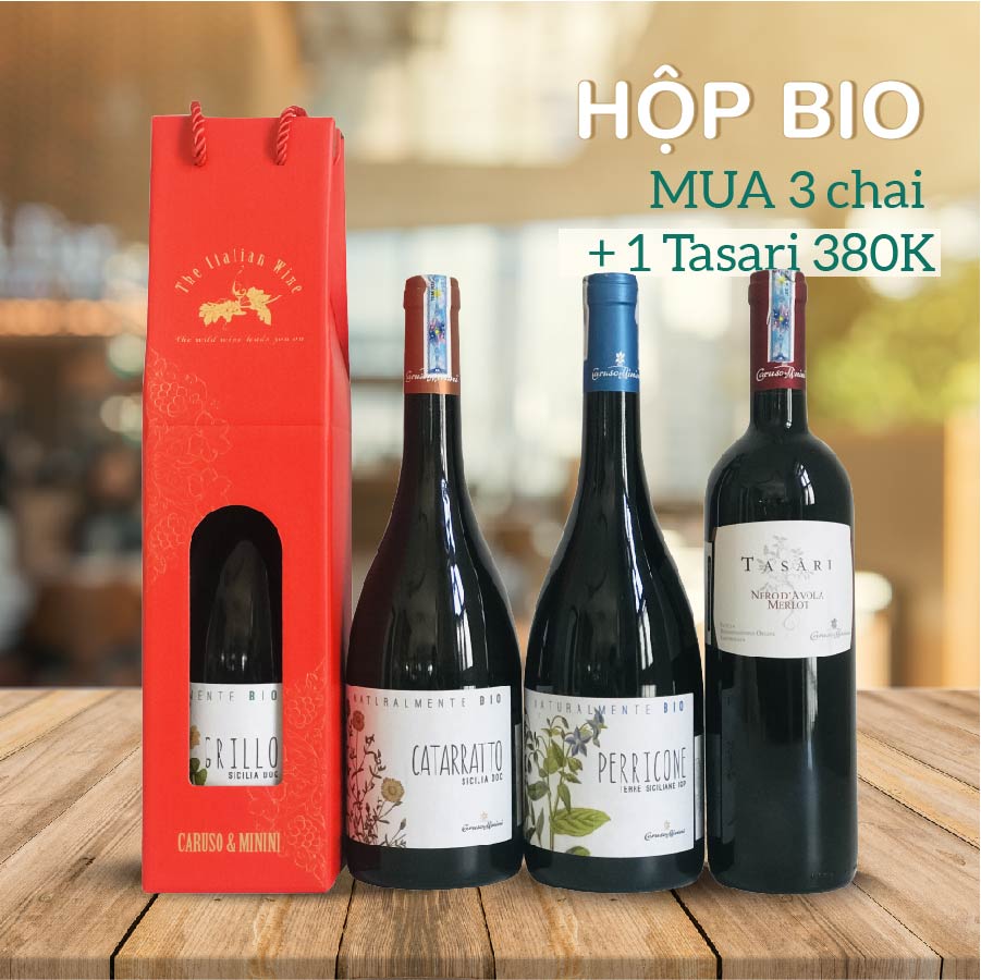 hộp quà rượu vang