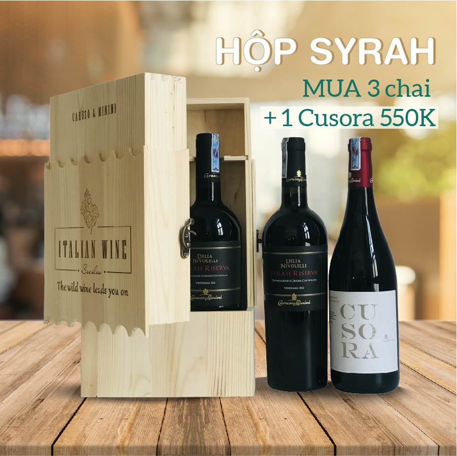 hộp quà rượu vang
